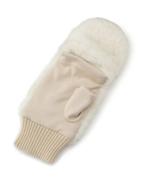 grove / グローブ 手袋 | 2WAYフェイクファーミトン | 詳細2