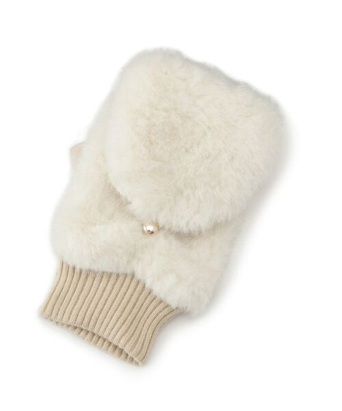 grove / グローブ 手袋 | 2WAYフェイクファーミトン | 詳細3