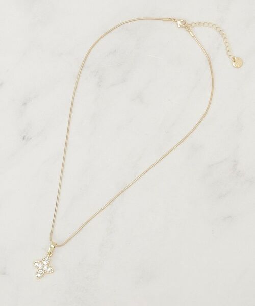 grove / グローブ ネックレス・ペンダント・チョーカー | フラワーモチーフショートネックレス | 詳細3