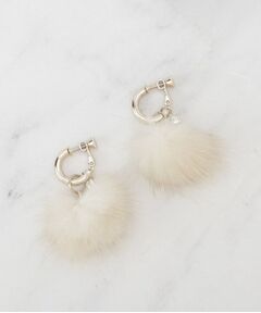 grove / グローブ ピアス・イヤリング | 【3WAY】ファービジューイヤリング