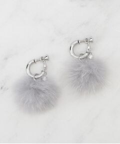 grove / グローブ ピアス・イヤリング | 【3WAY】ファービジューイヤリング