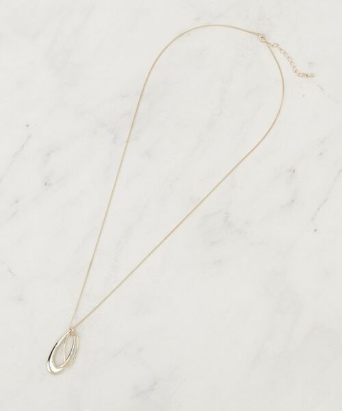 grove / グローブ ネックレス・ペンダント・チョーカー | ダブルしずくモチーフネックレス | 詳細2