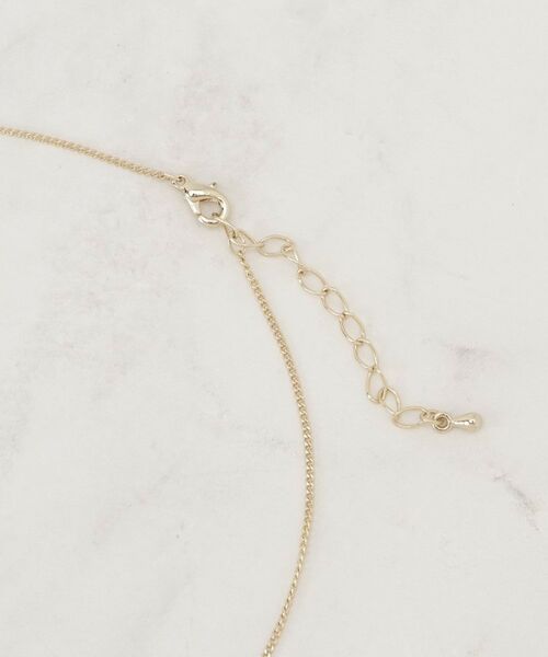 grove / グローブ ネックレス・ペンダント・チョーカー | ダブルしずくモチーフネックレス | 詳細3