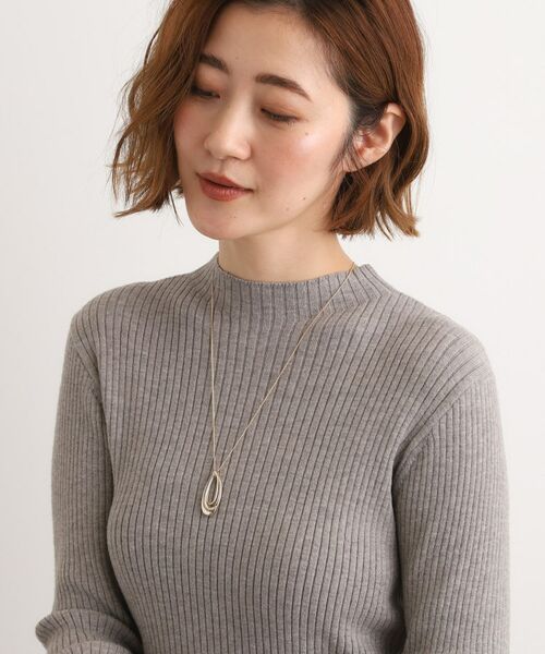 grove / グローブ ネックレス・ペンダント・チョーカー | ダブルしずくモチーフネックレス | 詳細5