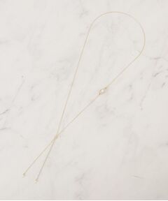 grove / グローブ ネックレス・ペンダント・チョーカー | パール調メタルY字アジャスタブルネックレス