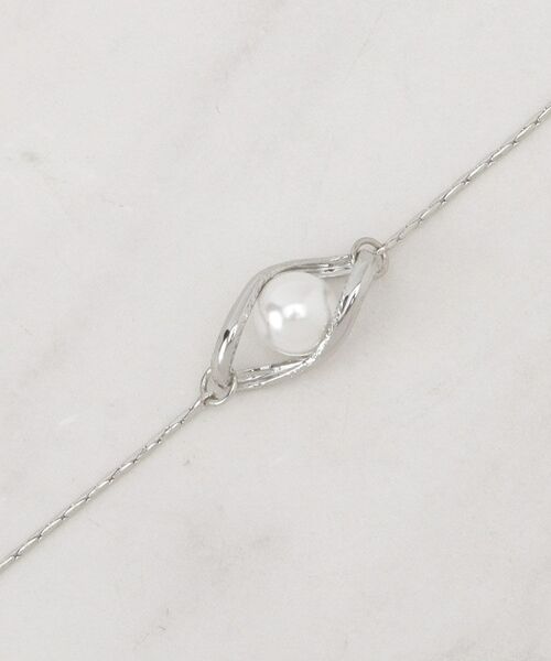 grove / グローブ ネックレス・ペンダント・チョーカー | パール調メタルY字アジャスタブルネックレス | 詳細3