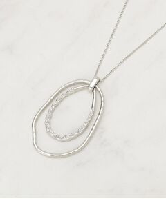grove / グローブ ネックレス・ペンダント・チョーカー | ダブルオーバルビッグリングネックレス