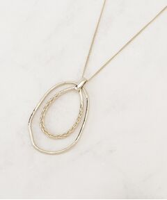 grove / グローブ ネックレス・ペンダント・チョーカー | ダブルオーバルビッグリングネックレス