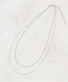 grove / グローブ ネックレス・ペンダント・チョーカー | 2連キラキラデザインチェーンネックレス