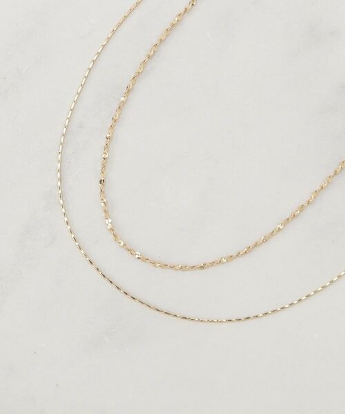 grove / グローブ ネックレス・ペンダント・チョーカー | 2連キラキラデザインチェーンネックレス | 詳細2
