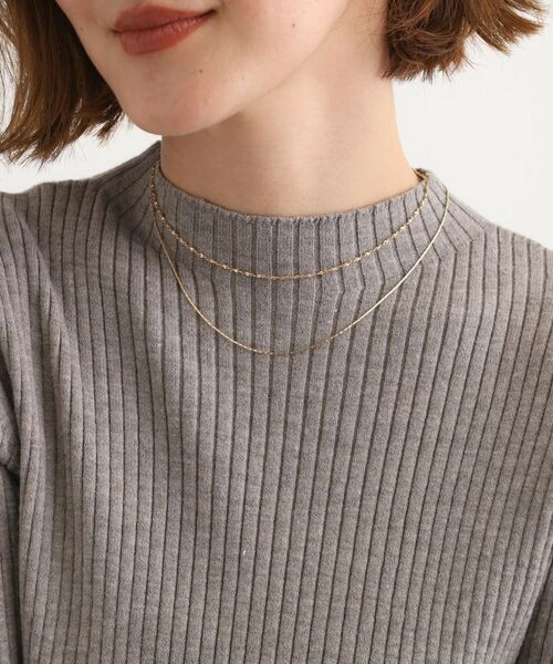 grove / グローブ ネックレス・ペンダント・チョーカー | 2連キラキラデザインチェーンネックレス | 詳細4
