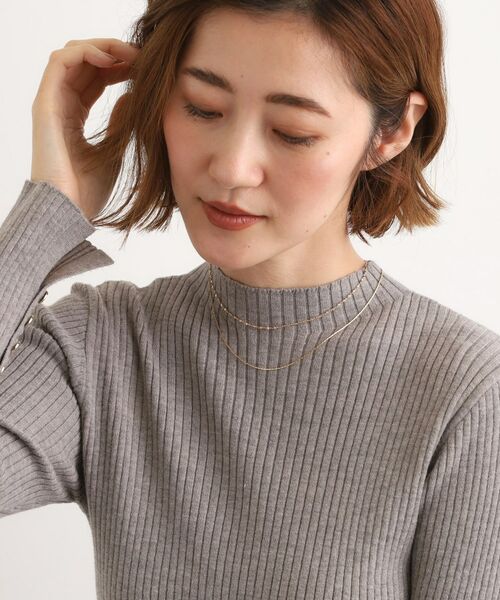 grove / グローブ ネックレス・ペンダント・チョーカー | 2連キラキラデザインチェーンネックレス | 詳細5