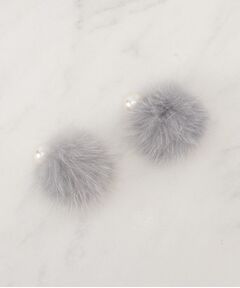 grove / グローブ ピアス・イヤリング | リバーシブルファーパール調ピアス