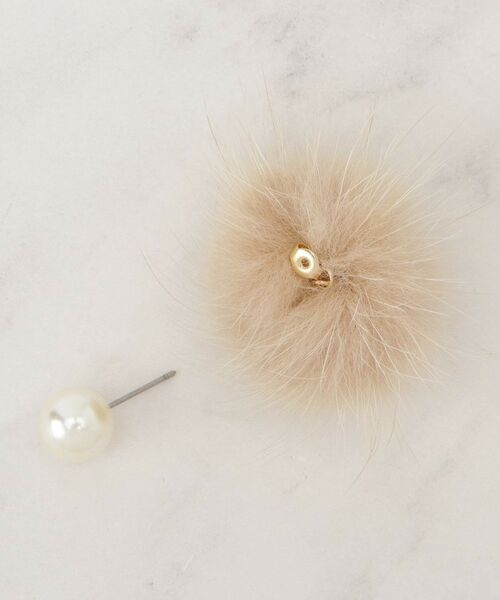 grove / グローブ ピアス・イヤリング | リバーシブルファーパール調ピアス | 詳細3