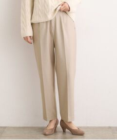 grove / グローブ パンツ | きれいめシルエットに、心地よさを仕込んで　スーパーストレッチ起毛テーパードパンツ