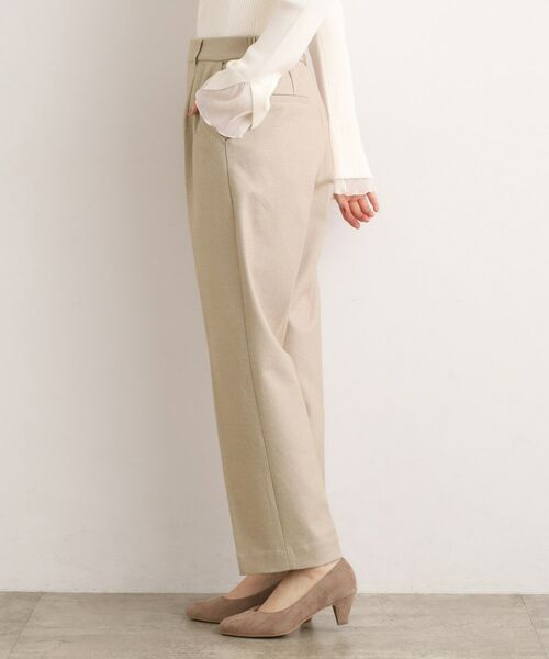 grove / グローブ パンツ | きれいめシルエットに、心地よさを仕込んで　スーパーストレッチ起毛テーパードパンツ | 詳細14