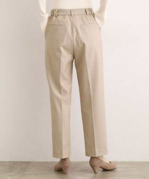 grove / グローブ パンツ | きれいめシルエットに、心地よさを仕込んで　スーパーストレッチ起毛テーパードパンツ | 詳細15