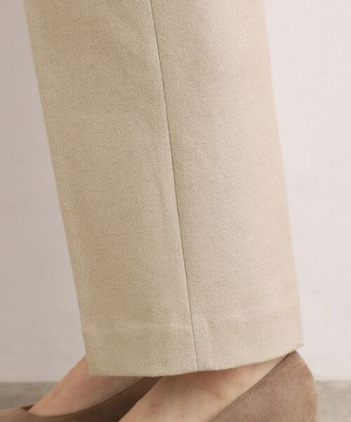 grove / グローブ パンツ | きれいめシルエットに、心地よさを仕込んで　スーパーストレッチ起毛テーパードパンツ | 詳細18