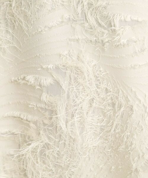 grove / グローブ ロング・マキシ丈スカート | 纏うだけで気分が華やぐ 主役級シャギースカート | 詳細4