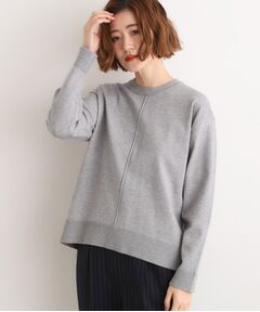 grove / グローブ ニット・セーター | 【SETUP可能】冬から春まで心地よく　タック編みオーバーサイズニット