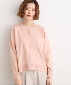 grove / グローブ ニット・セーター | 【SETUP可能】冬から春まで心地よく　タック編みオーバーサイズニット