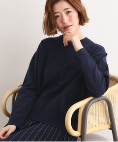 grove / グローブ ニット・セーター | 【SETUP可能】冬から春まで心地よく　タック編みオーバーサイズニット