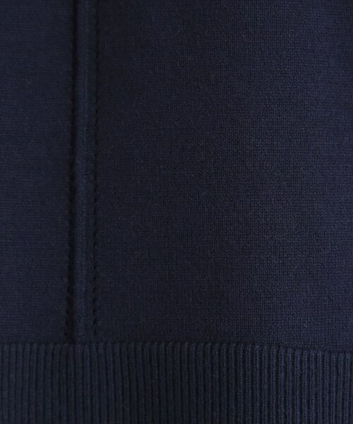 grove / グローブ ニット・セーター | 【SETUP可能】冬から春まで心地よく タック編みオーバーサイズニット | 詳細12