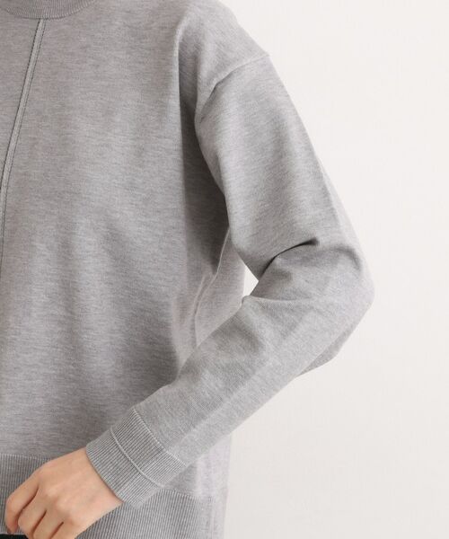 grove / グローブ ニット・セーター | 【SETUP可能】冬から春まで心地よく タック編みオーバーサイズニット | 詳細17