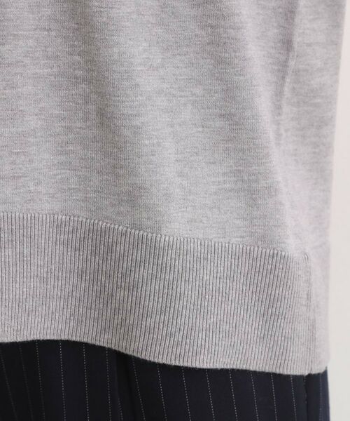 grove / グローブ ニット・セーター | 【SETUP可能】冬から春まで心地よく タック編みオーバーサイズニット | 詳細18
