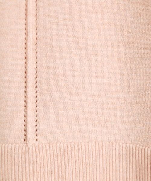 grove / グローブ ニット・セーター | 【SETUP可能】冬から春まで心地よく タック編みオーバーサイズニット | 詳細8