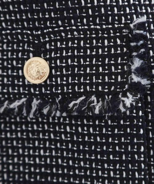 grove / グローブ ノーカラージャケット | ショートツイードジャケット | 詳細12