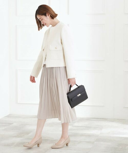 grove / グローブ ノーカラージャケット | ショートツイードジャケット | 詳細3