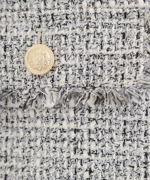 grove / グローブ ノーカラージャケット | ショートツイードジャケット | 詳細8