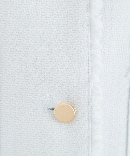 grove / グローブ ノーカラージャケット | ミドルツイードジャケット | 詳細12