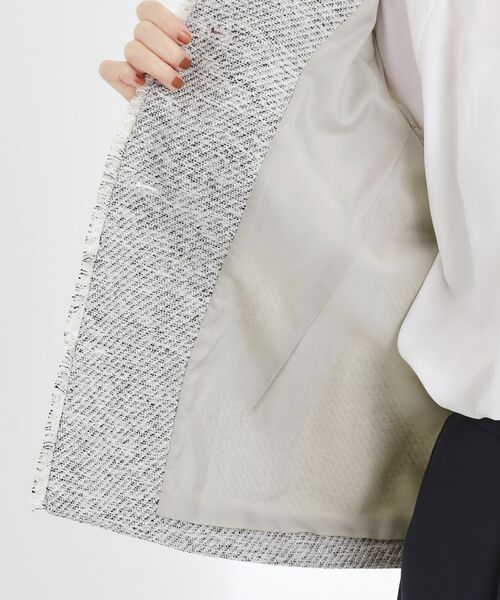 grove / グローブ ノーカラージャケット | ミドルツイードジャケット | 詳細21