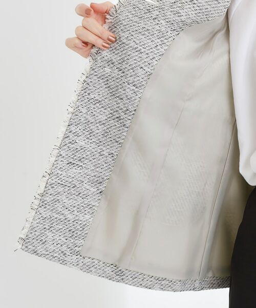 grove / グローブ ベスト | ツイードペプラムジレ | 詳細16