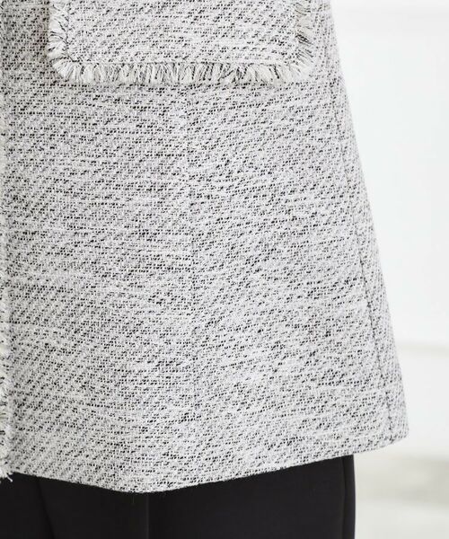 grove / グローブ ベスト | 【手洗いOK】ツイードペプラムジレ | 詳細17