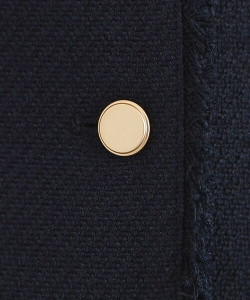 grove / グローブ ベスト | ツイードペプラムジレ | 詳細4