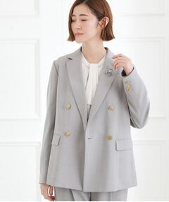 grove / グローブ テーラードジャケット | 【着回しカセット】ダブルテーラードジャケット