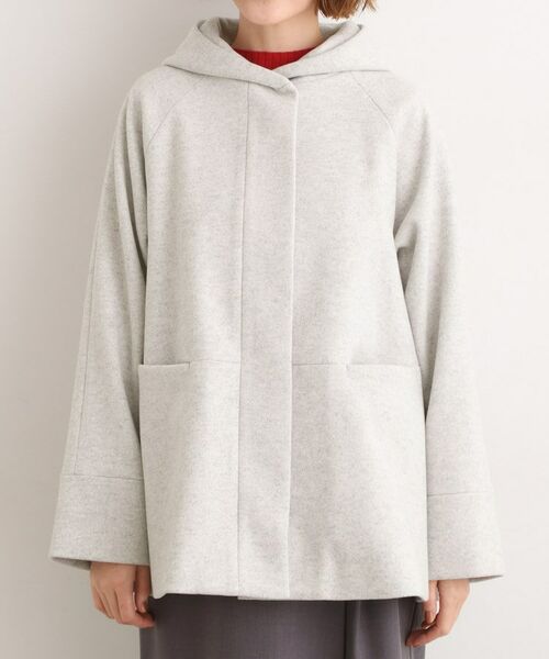 grove / グローブ その他アウター | フーデットミドルコート | 詳細13