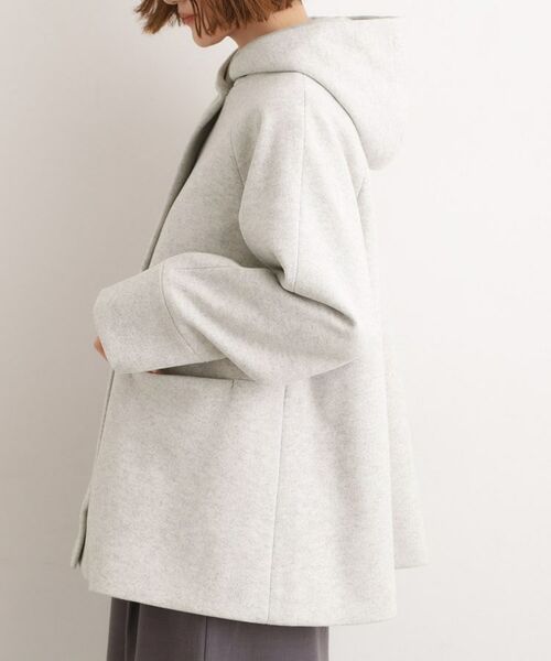 grove / グローブ その他アウター | フーデットミドルコート | 詳細14