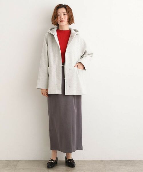 grove / グローブ その他アウター | フーデットミドルコート | 詳細3