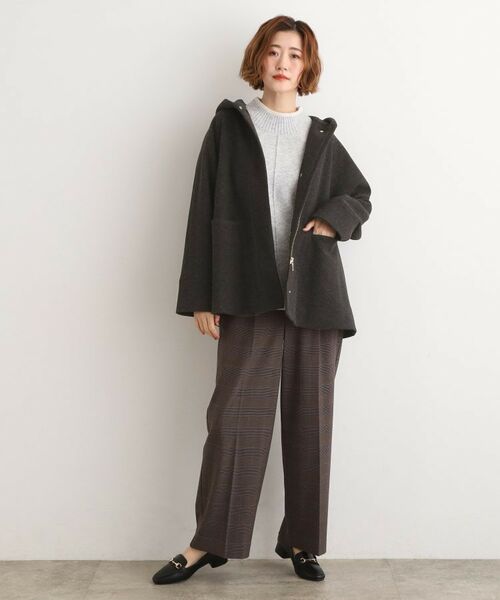 grove / グローブ その他アウター | フーデットミドルコート | 詳細7