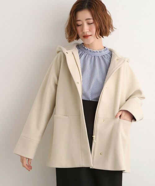 grove / グローブ その他アウター | フーデットミドルコート | 詳細9