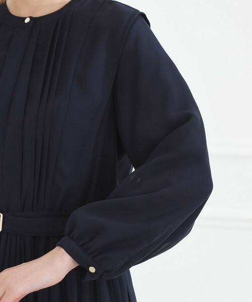 grove / グローブ ミニ丈・ひざ丈ワンピース | シフォンプリーツワンピース | 詳細13