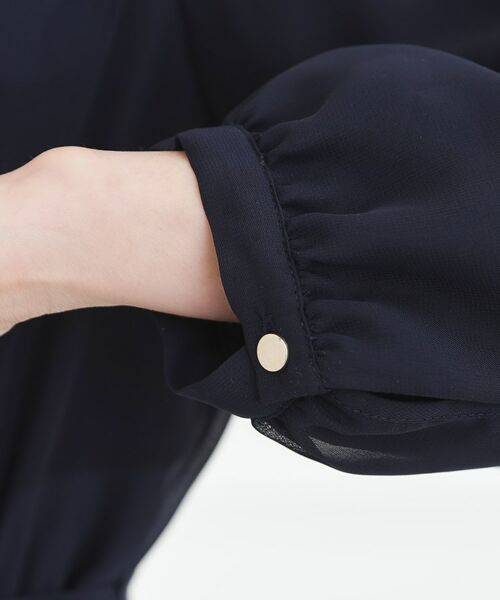 grove / グローブ ミニ丈・ひざ丈ワンピース | シフォンプリーツワンピース | 詳細14