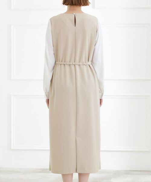 grove / グローブ ロング・マキシ丈ワンピース | フロントプリーツ袖コンシャスワンピース | 詳細15