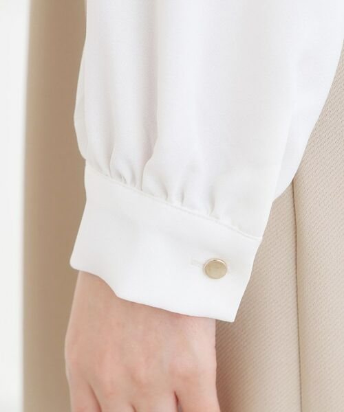 grove / グローブ ロング・マキシ丈ワンピース | フロントプリーツ袖コンシャスワンピース | 詳細19