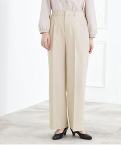 grove / グローブ パンツ | 【マシンウォッシュ／防シワ】Wクロスワイドパンツ