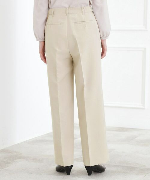 grove / グローブ パンツ | 【マシンウォッシュ／防シワ】Wクロスワイドパンツ | 詳細15